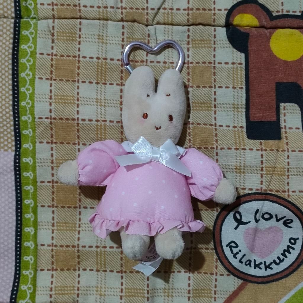 PRELOVED sanrio marroncream official mini mascot holder keychain keyring plush
