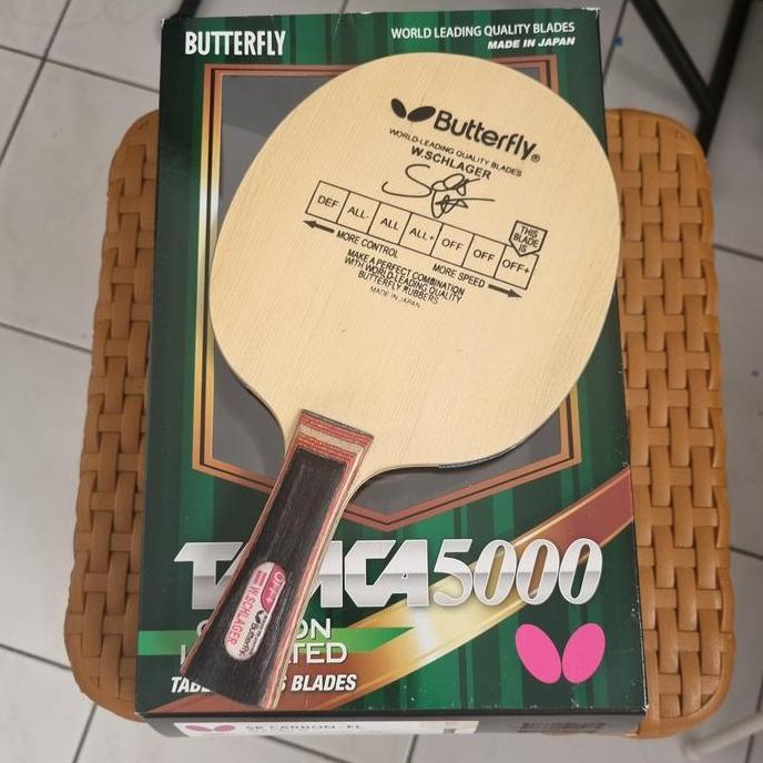 Terlangka Blade tenis meja pingpong Butterfly Schlager OFF+ OLD TAG
