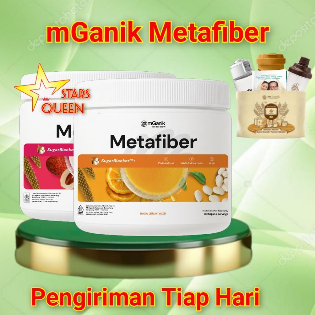 MGANIK METAFIBER - MGANIK MULTIGRAIN SOLUSI GULA DARAH BPOM HALAL MGANIK