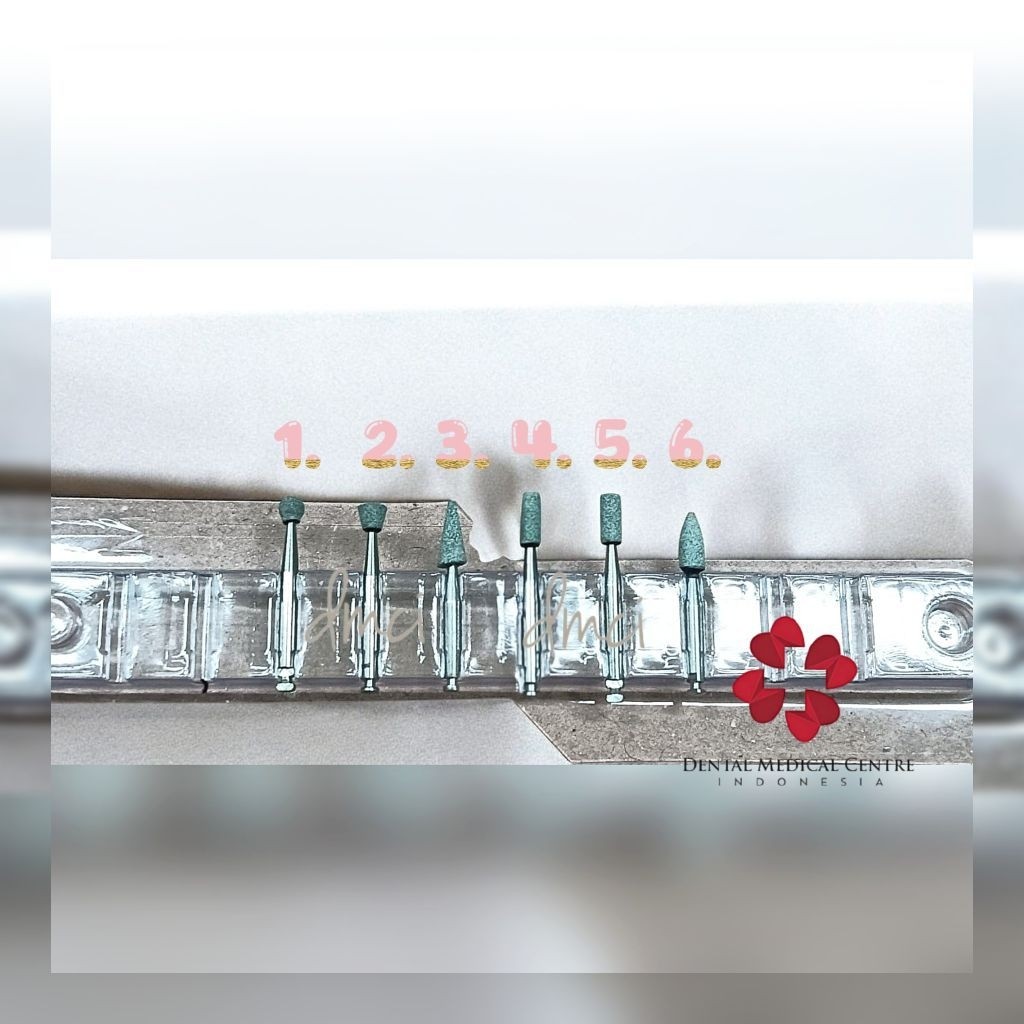 DMCI Bur Stone CA Dental/ Bur Stone Contra angle/ Bur Poles Gigi