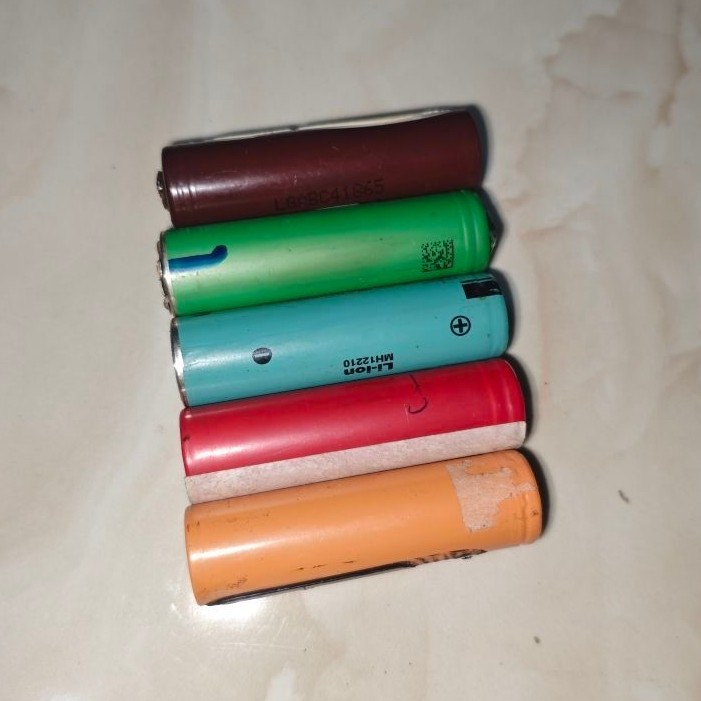 baterai 18650 bekas