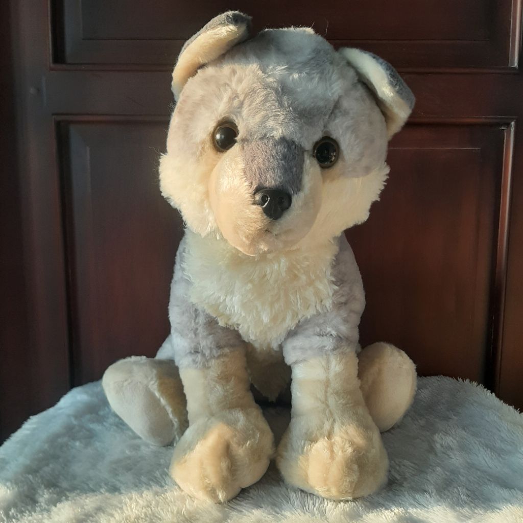 [NEW] Boneka Anjing Husky Serigala Besar