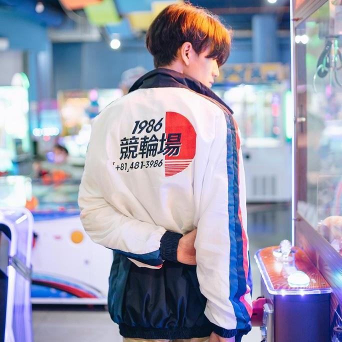 Keceabis- Yahiko Retro Colourblock Vintage Windbreaker Jacket Club Of 1986