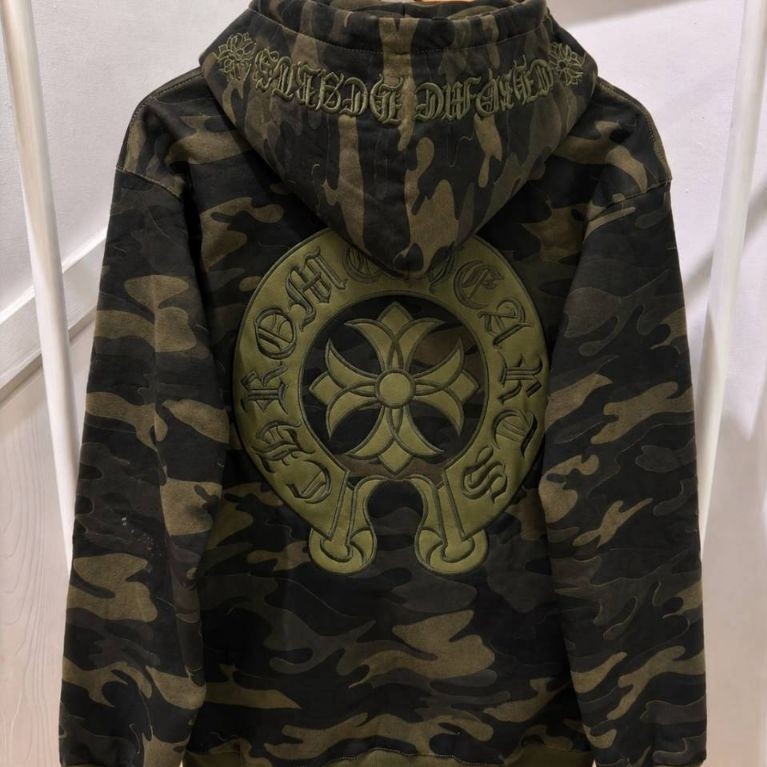 Jaket Hoodie Keren Chrome Heart Mirror Limited Edition