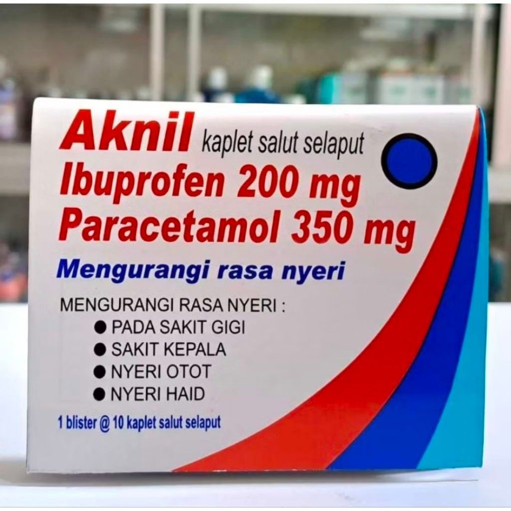 AKNIL / IBUPROFEN MERINGANKAN NYERI HARGA PER 1 LEMBAR