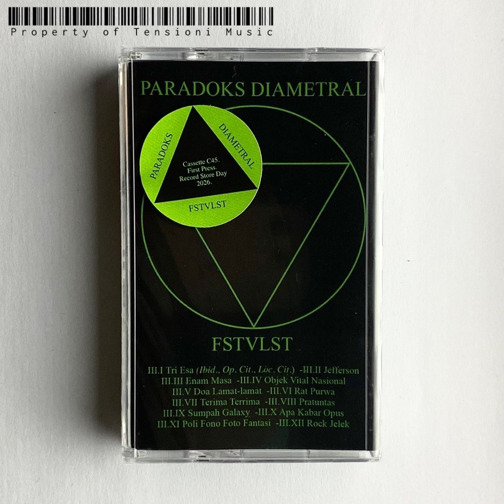 Kaset Pita FSTVLST - PARADOKS DIAMETRAL