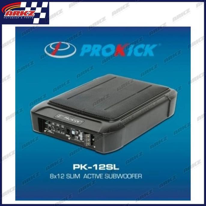 PROMO SALE PROKICK PK-12SL Subwoofer Slim Kolong Terbaru