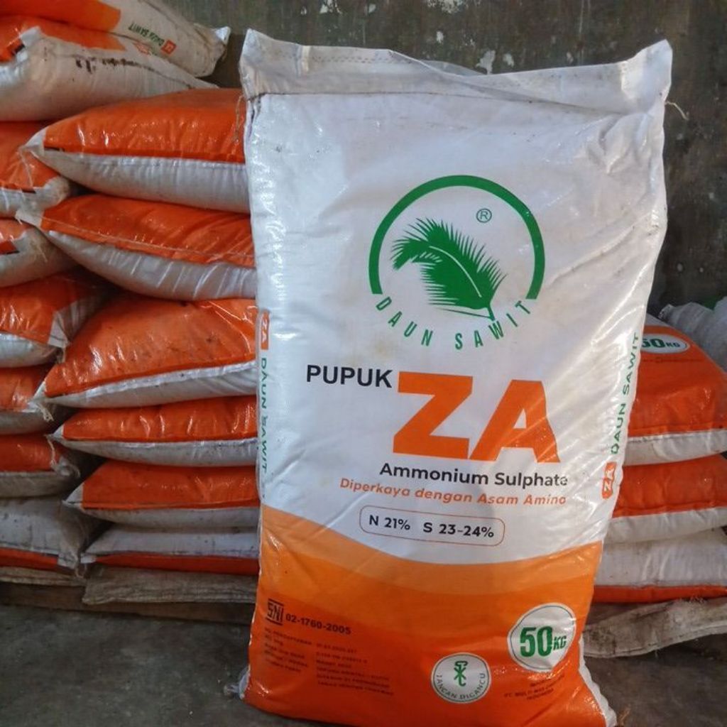 Pupuk ZA Daun Sawit Kristal 50kg Asam Amino
