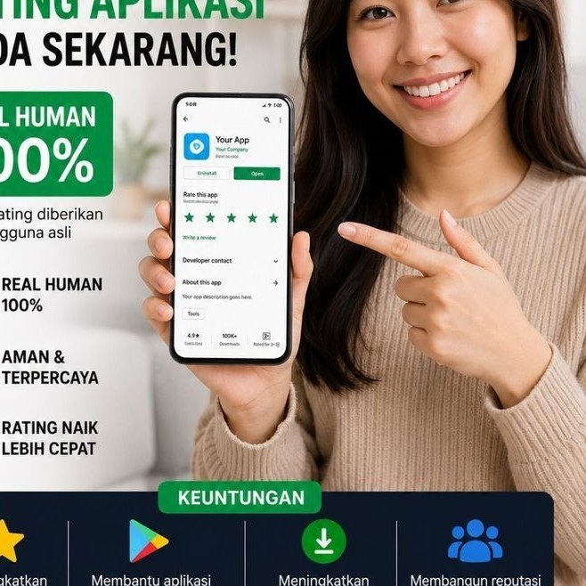 jasa download dan review aplikasi playstore