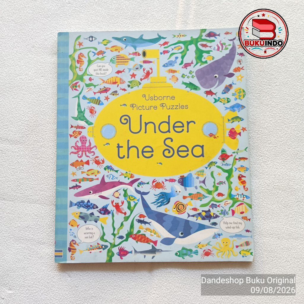 Usborne Picture Puzzles Under the Sea _ oleh Usborne penerbit Usborne Publishing Ltd Inggris buku ak