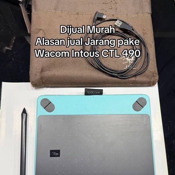 Wacom Intous Art Ori Pen Digital Desain ctl 490