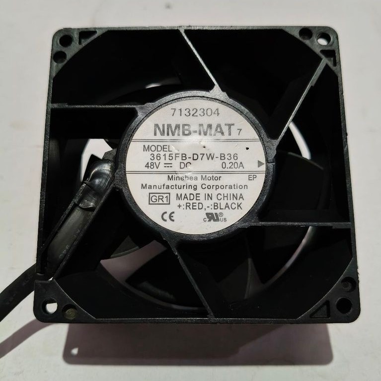 KIPAS DC 48VOLT 0.20A HIGH SPEED NMB-MAT 9X9CM TEBAL 3.8CM WATERPROOF/ANTI AIR