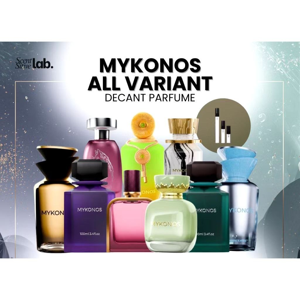 Decant Mykonos Original | Free Tester | Parfum Mykonos | Parfum unisex | Parfum Fresh | Share in bot