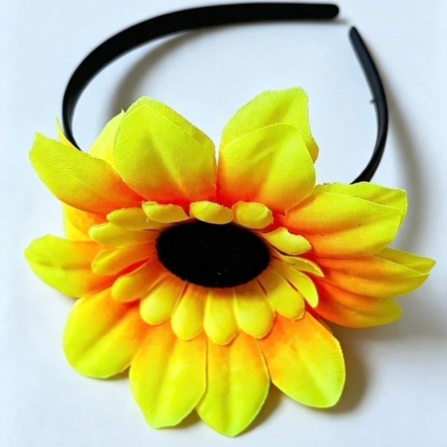 bando bunga matahari  bando bunga