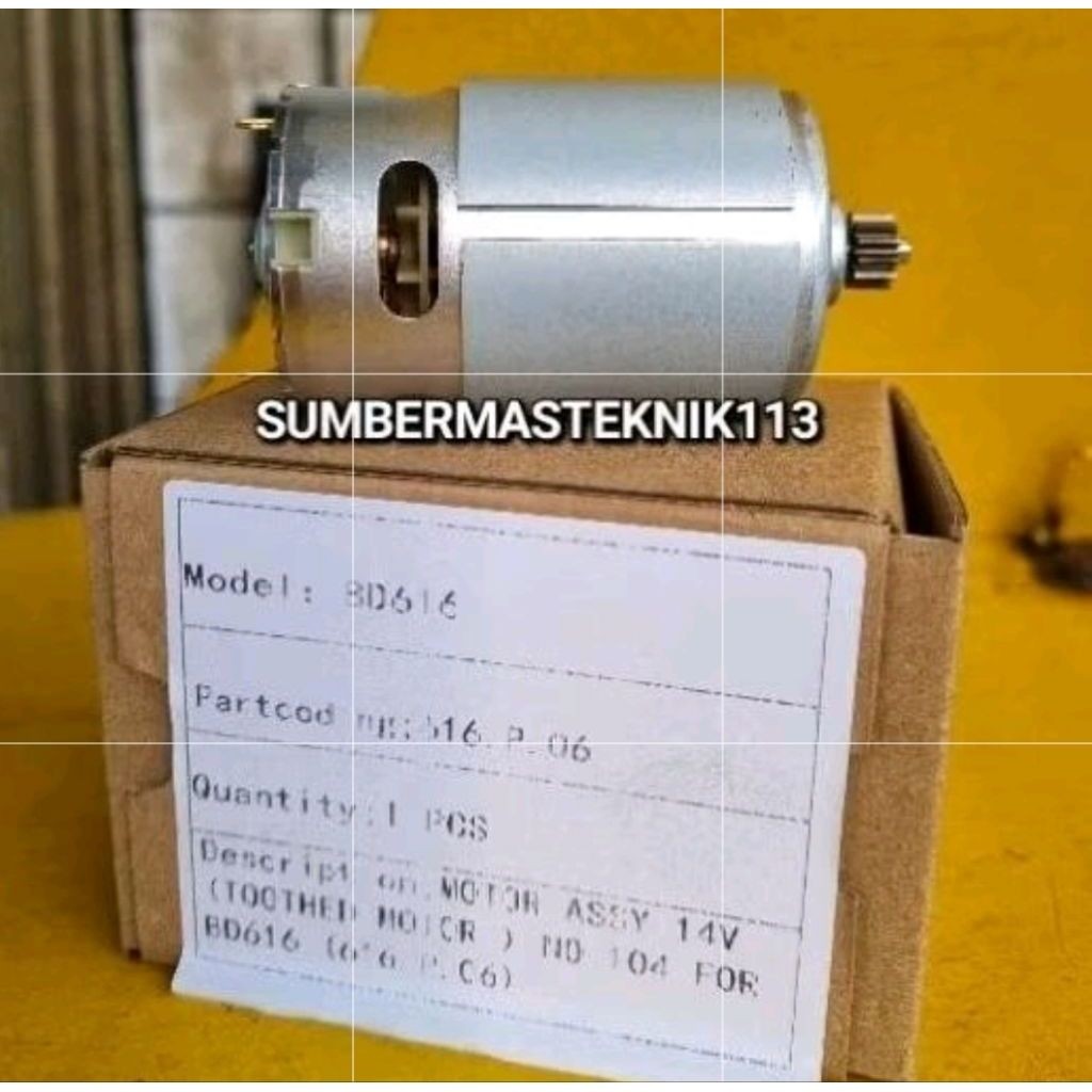 DINAMO MOTOR DOLIZ BD616 MOTOR MESIN BOR CORDLESS DOLIZ BD 616 ORIGINAL