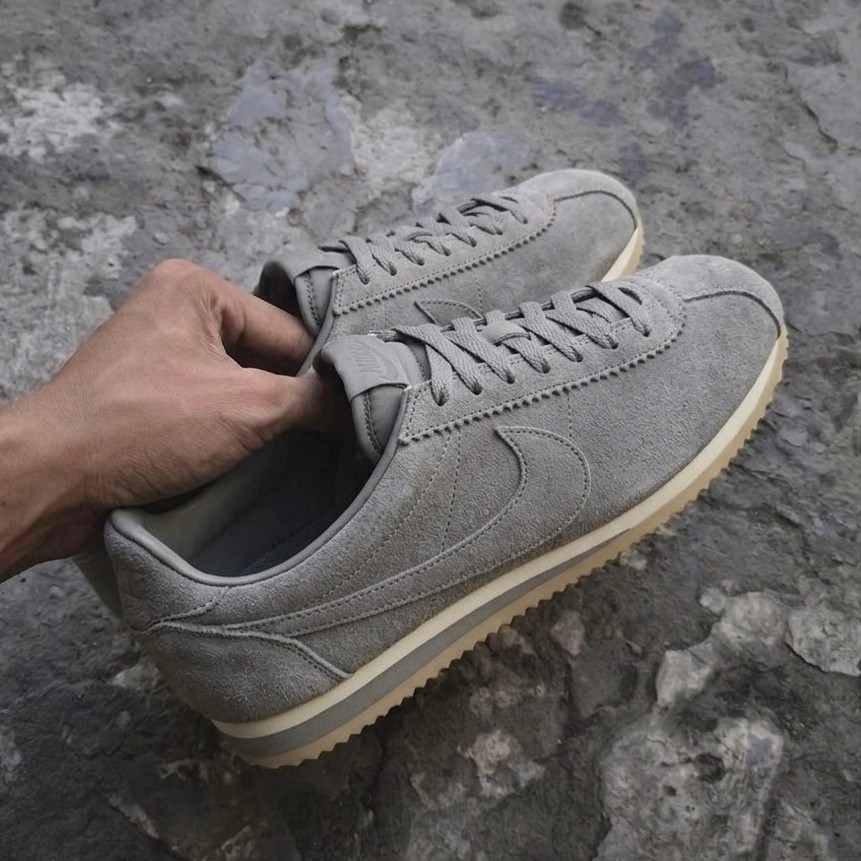 Nike Cortez Suede Wolf Grey Like New Second Original Retro Vintage
