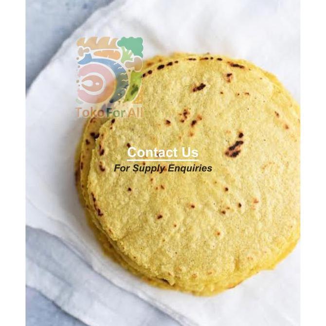 Made- Corn Tortilla Frozen (Kulit Nachos), Grosir, , 12Cm (+/- 35 Pcs)