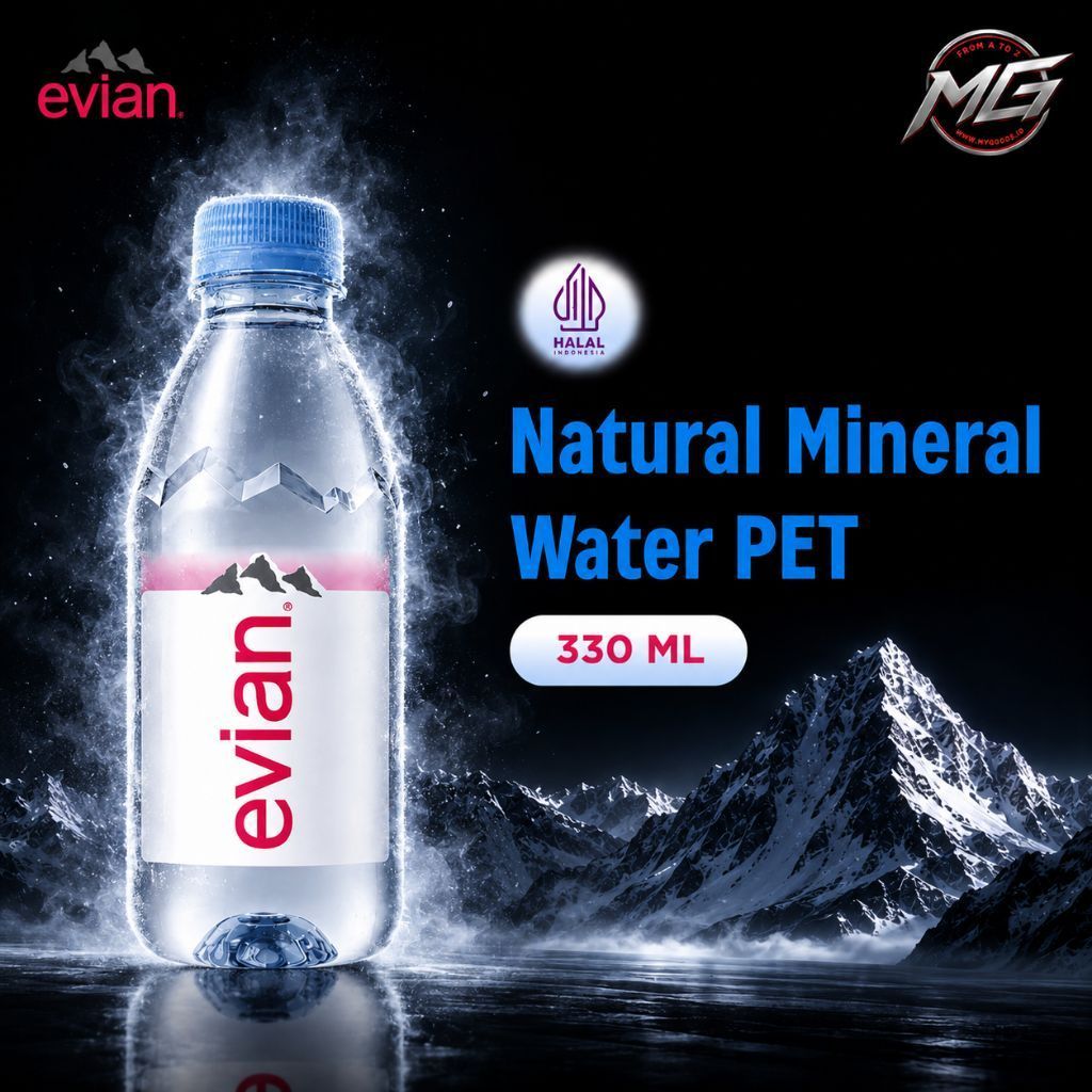 Evian Premium Mineral Water 330ml