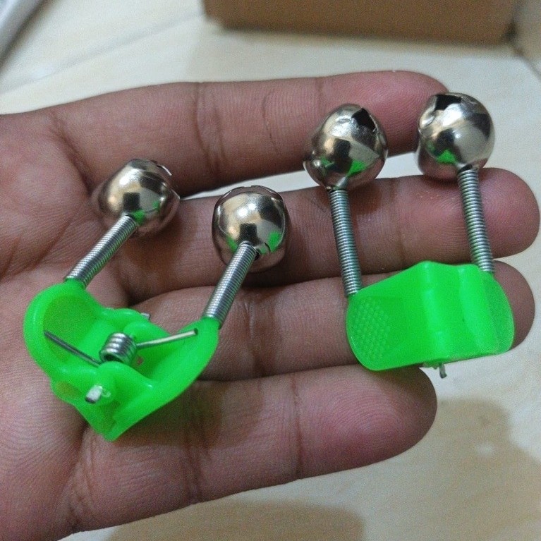 bell lonceng kelintingan pancing model jepitan / capitan.. salah satu alat untuk penanda saat mendap