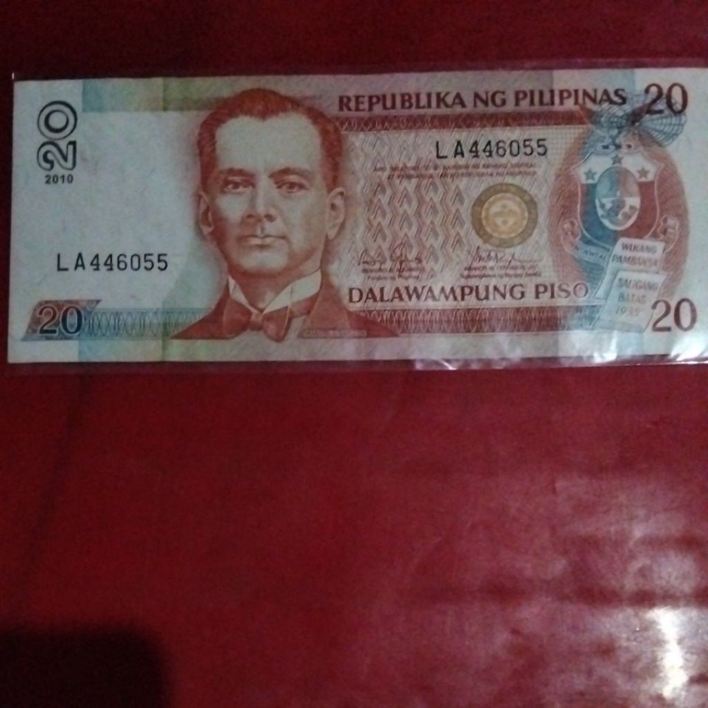 SA470  20 Peso Filipina  Asli Koleksi