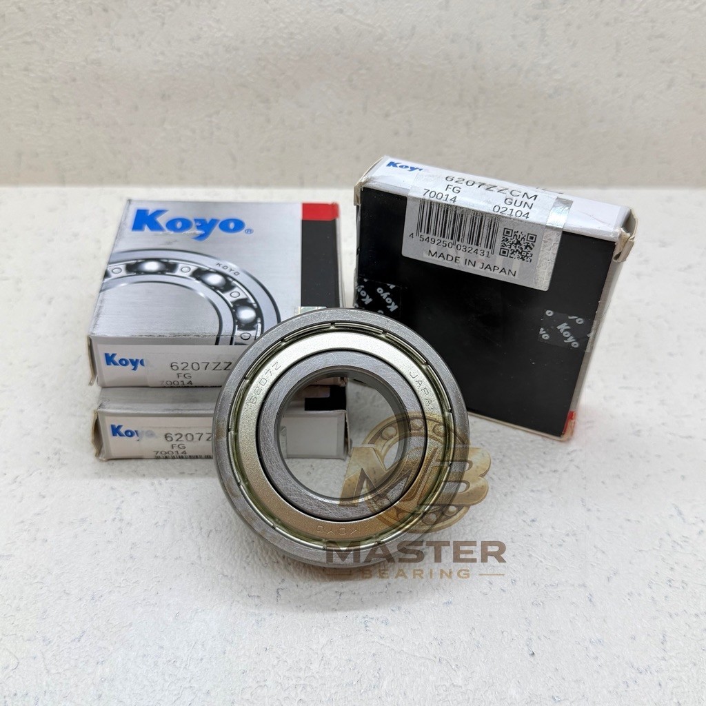 BALL BEARING 6207 ZZ KOYO TUTUP BESI 6207ZZ KOYO
