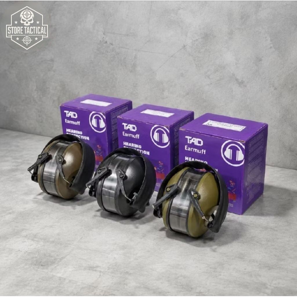 EARMUFF TAD TACTICAL ANTI NOISE SAFETY HEARING PROTECTION