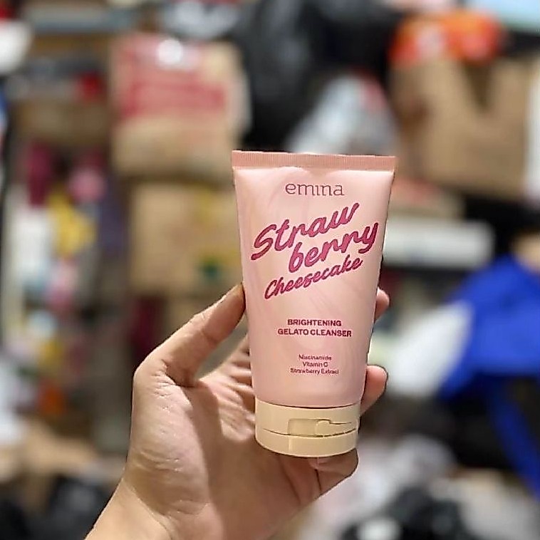 EMINA STRAWBERRY CHEESECAKE BRIGHTENING GELATO CLEANSER 100ML