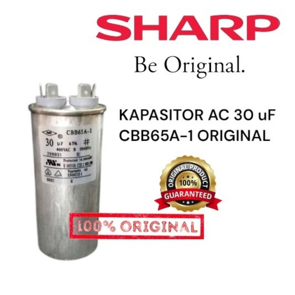 Kapasitor AC 30 uf CBB65A-1 ORIGINAL