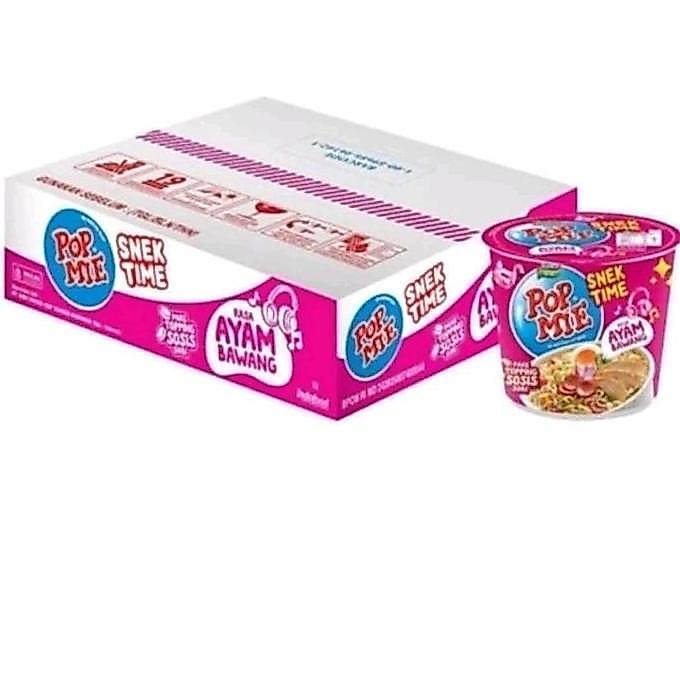 POP MIE MINI RASA AYAM BAWANG BAKSO 1 DUS