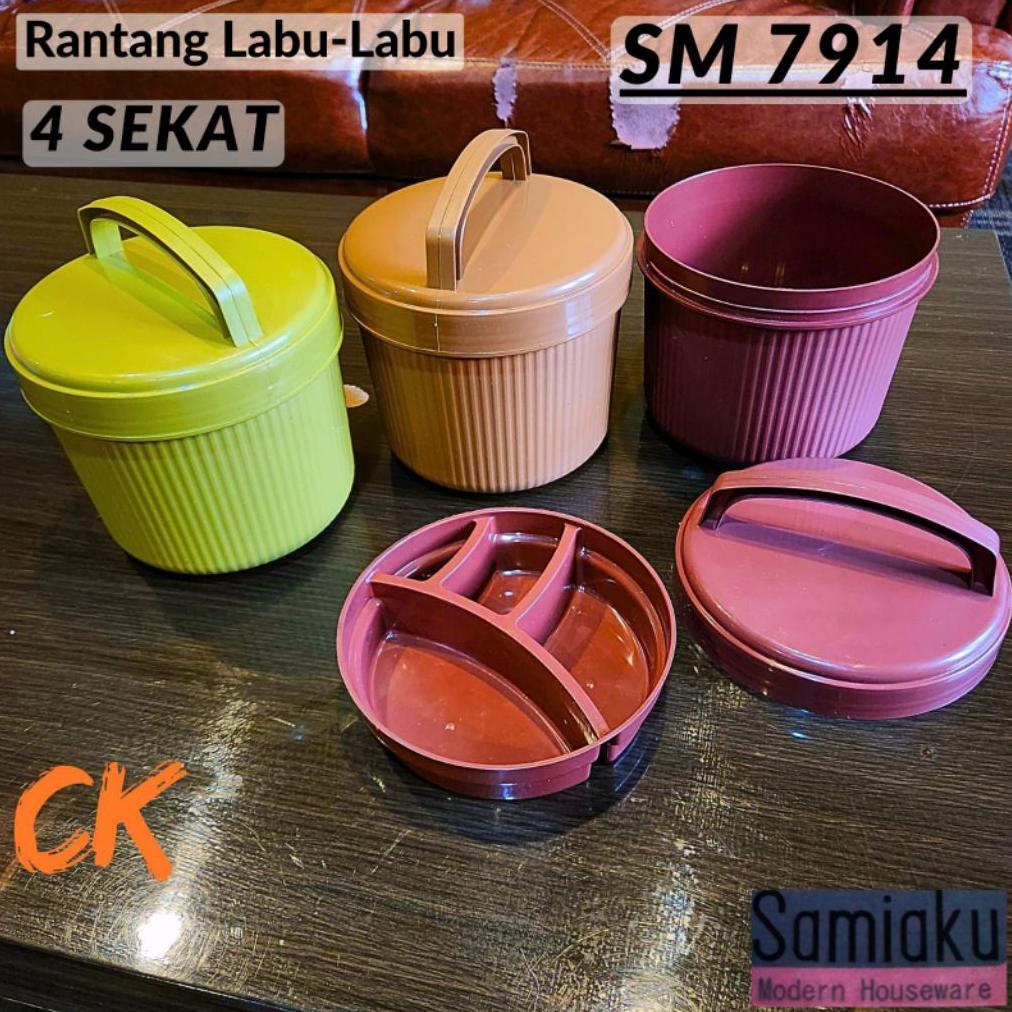 HOT SALE Rantang susun 2 tingkat / Rantang susun 4 sekat Rantang murah / Rantang drat