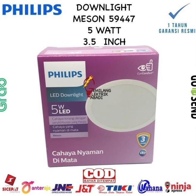 Downlight Led Philips 5.5 Watt Tipe Meson / 59201 Inbow (Dalam Plafon) Original
