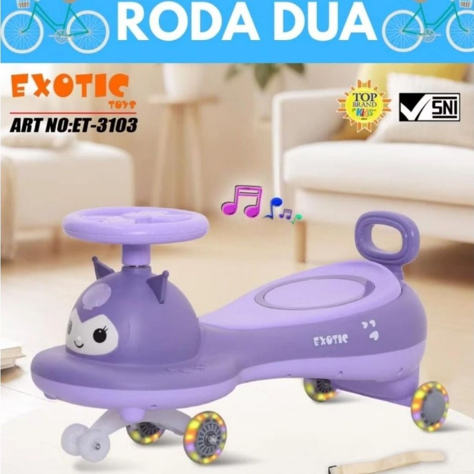 SWING CAR ET-3103 EXOTIC MODEL BARU KUROMI