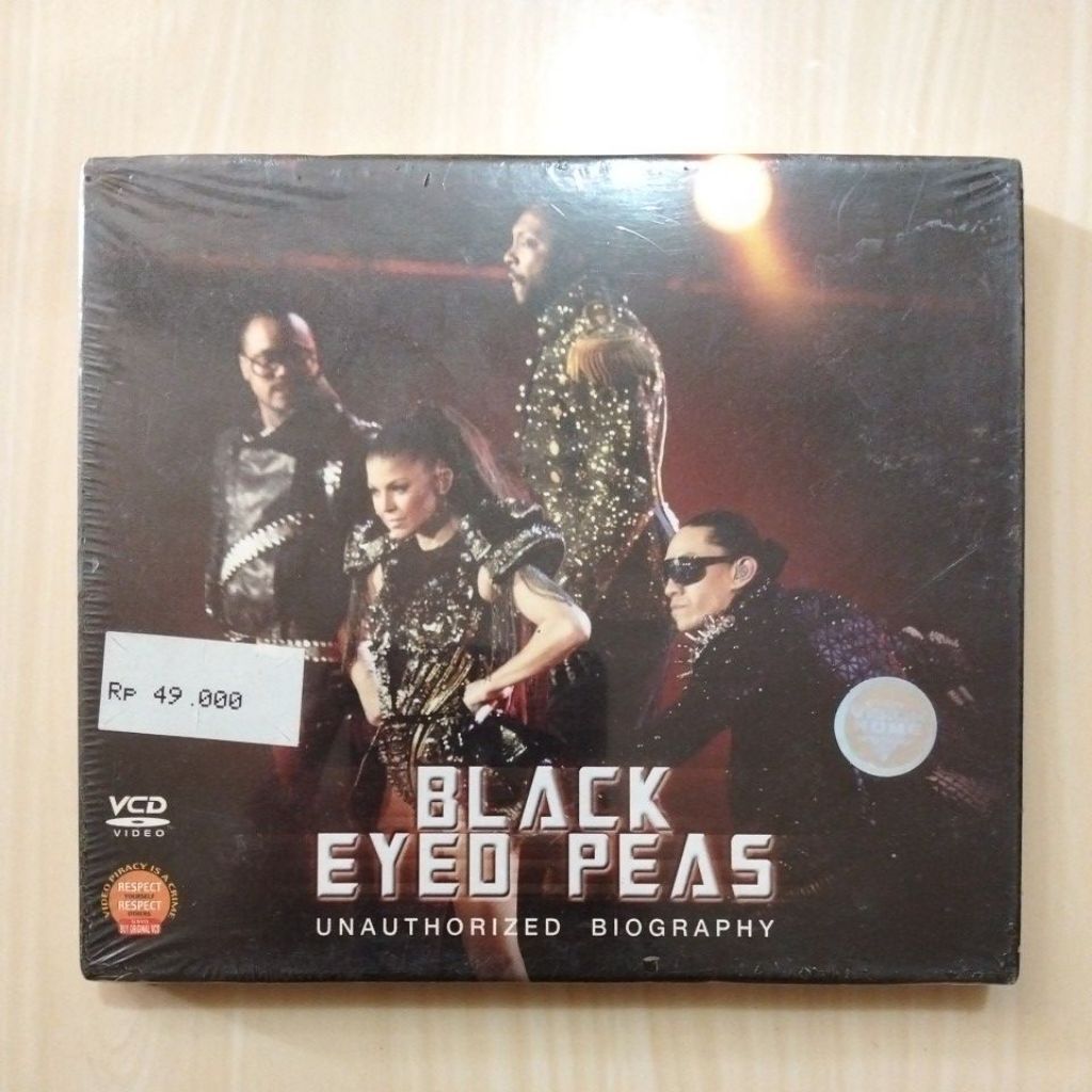 BLACK EYED PEAS - UNAUTHORIZED BIOGRAPHY - VISION MUSIC - VCD - Segel Murah Original - C6