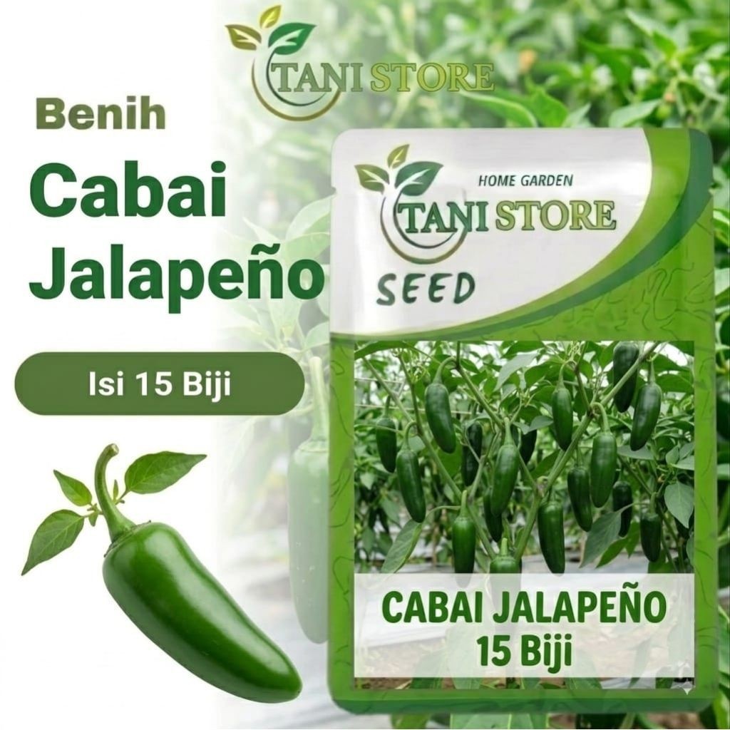 Bibit benih unggul cabe jalapeno f1 hibrida_bibit cabai hias konsumsi