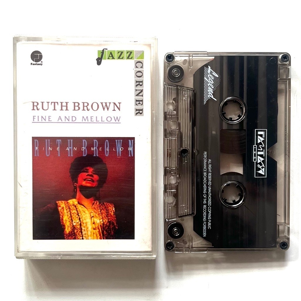 Kaset Pita Jazz Ruth Brown - Fine and Mellow (JAZZ CORNER / LEGEND RECORDS)