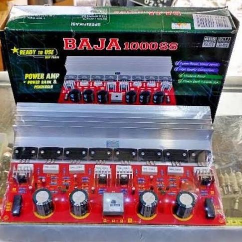 Kit Power Amplifier Streo 1000W Sanken Ii Amplifier 1000 Watt Stereo Baja 1000Ss Plus Psu Bell Bgr