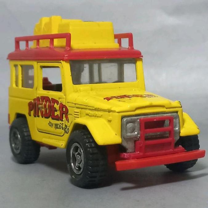MAJORETTE TOYOTA LAND CRUISER PINDER SKALA 1:32 1:36 1:38 HARDTOP FJ40 BYD27