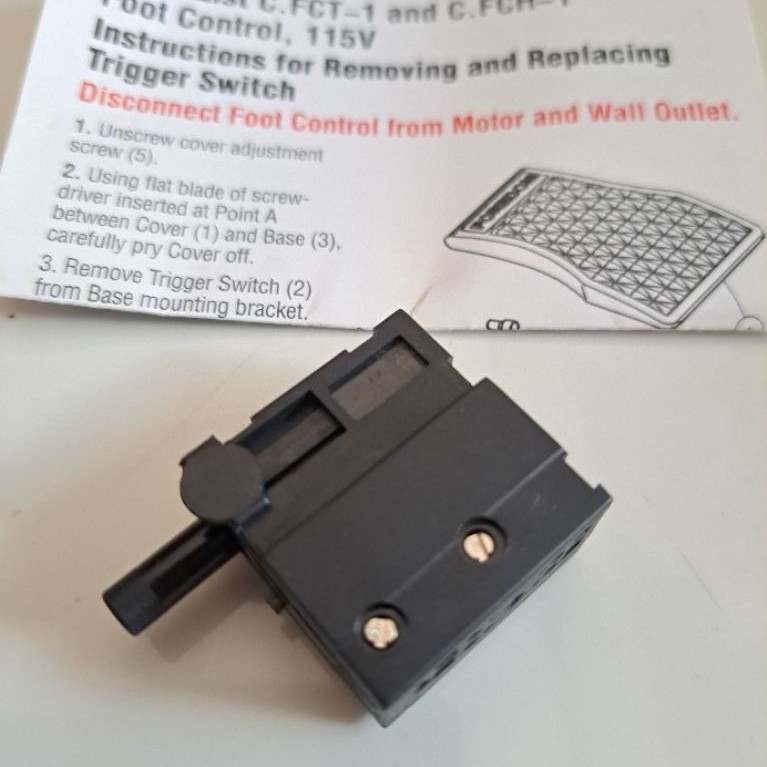 dimmer pedal potensio foredom usa