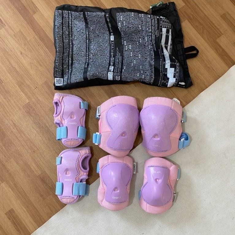 Oxelo Protector set Pink XS