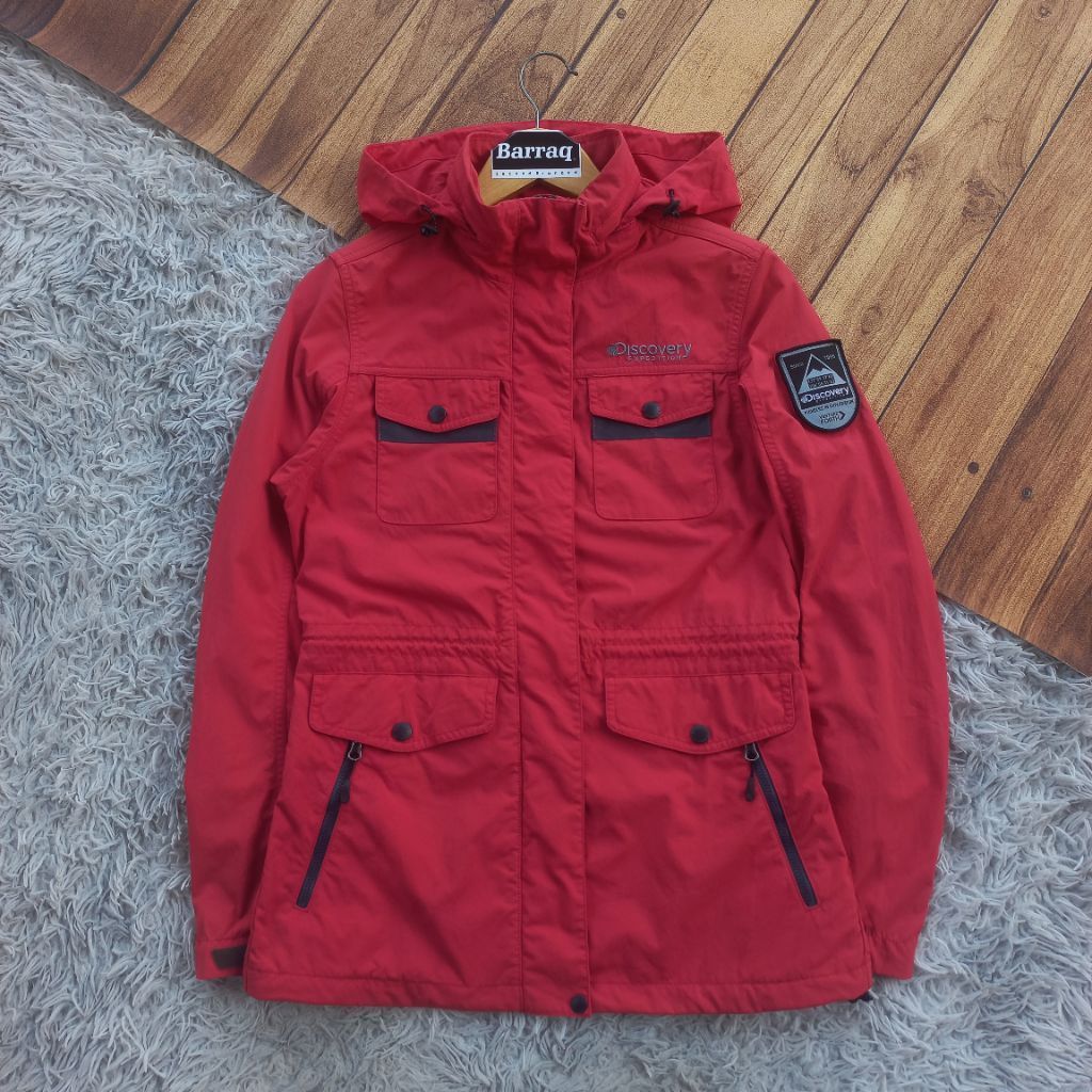 Discovery Expedition Mountain Parka Outdoor Jacket Waterrepellent NOT gorpcore goretex blocktech run
