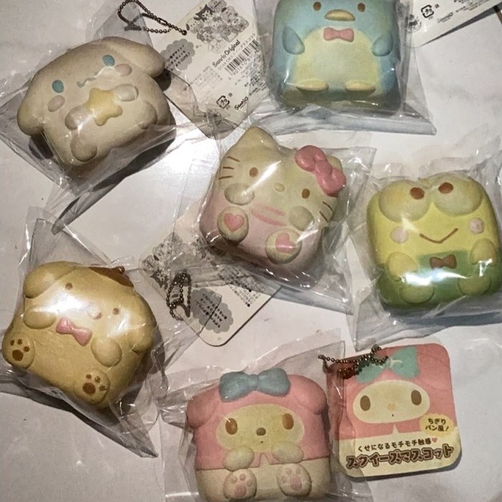 wts sanrio chigiri squishy preloved sale