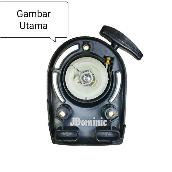 Recoil starter GX35 - alat mesin potong rumput GX-35 bensin murni 4tak 4 tak strokes gasoline engine