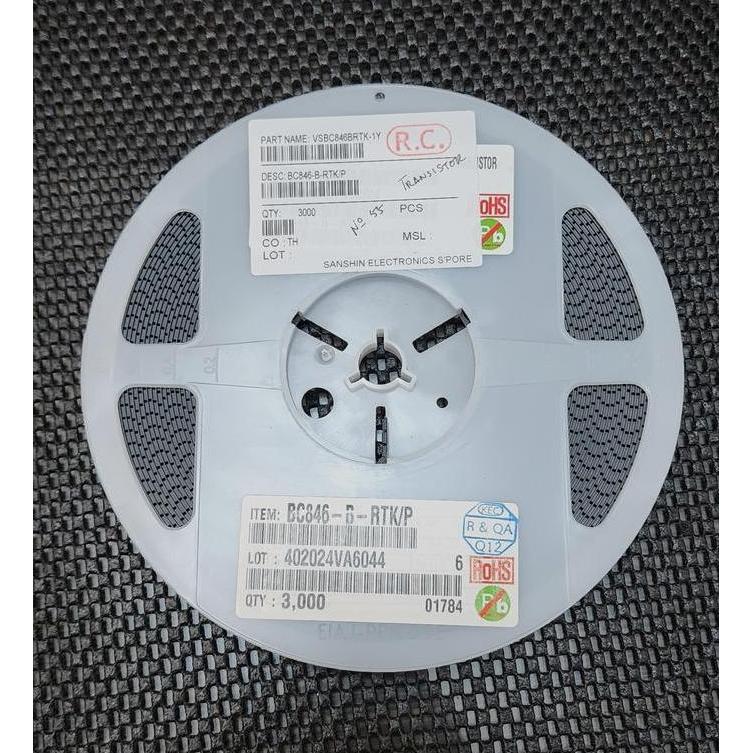 TRANSISTOR SMD BC846B BC846 NPN 65V 100MA SOT-23 GENERAL PURPOSE - HARGA PER 1 PCS BYD79
