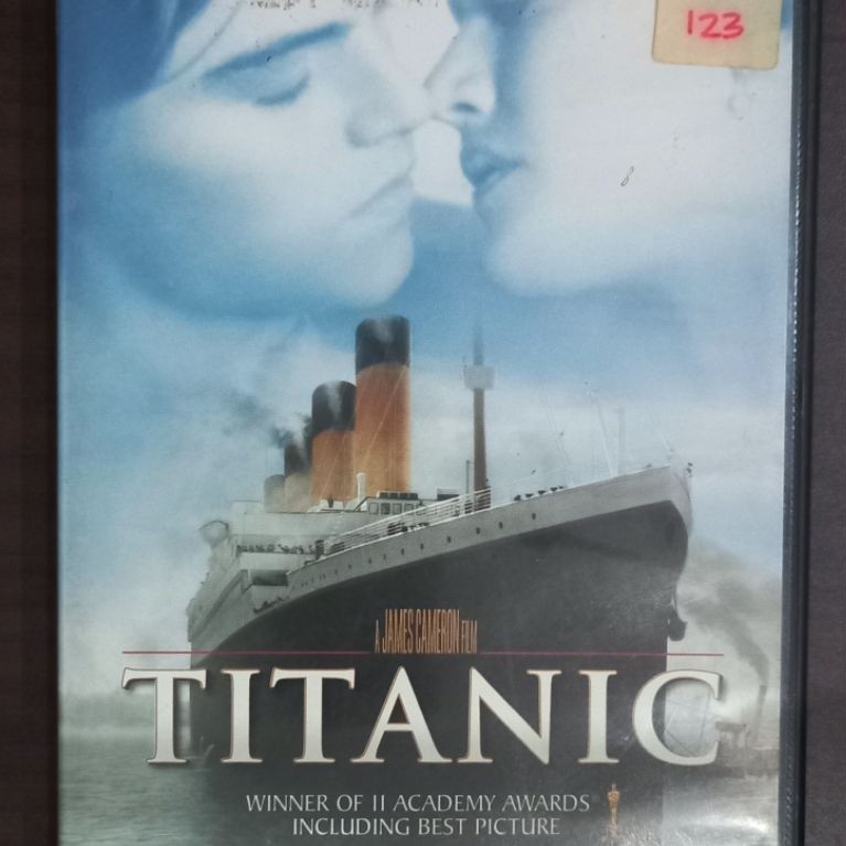 DVD Original Titanic Epic Original Region 1
