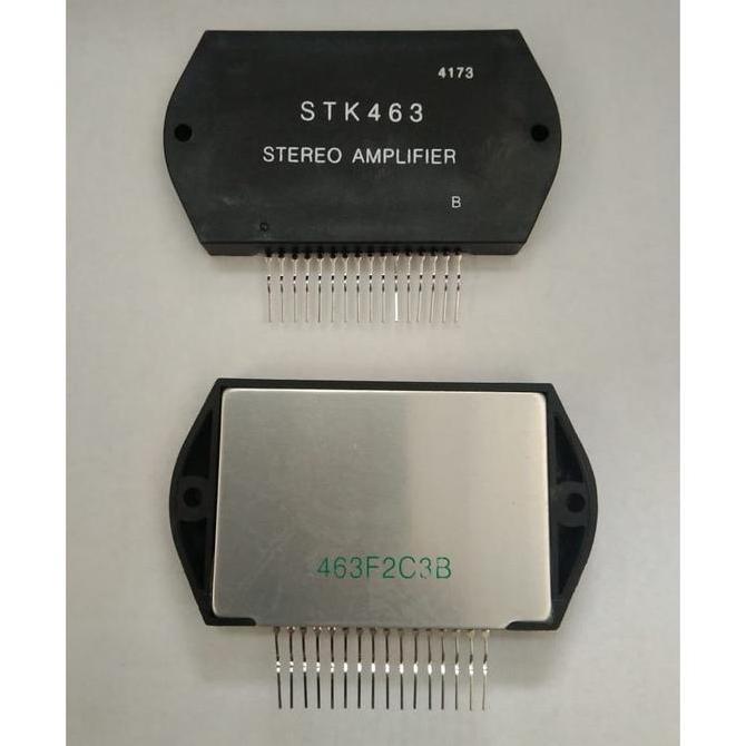 IC STK463 STK 463 2 POWER 2 CHANNEL AF POWER AMP 25W MIN BYD79