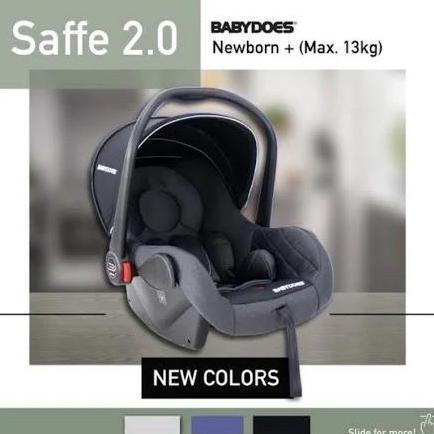 Carrier Carseat Babydoes Saffe 2.0 / Kursi Mobil Anak