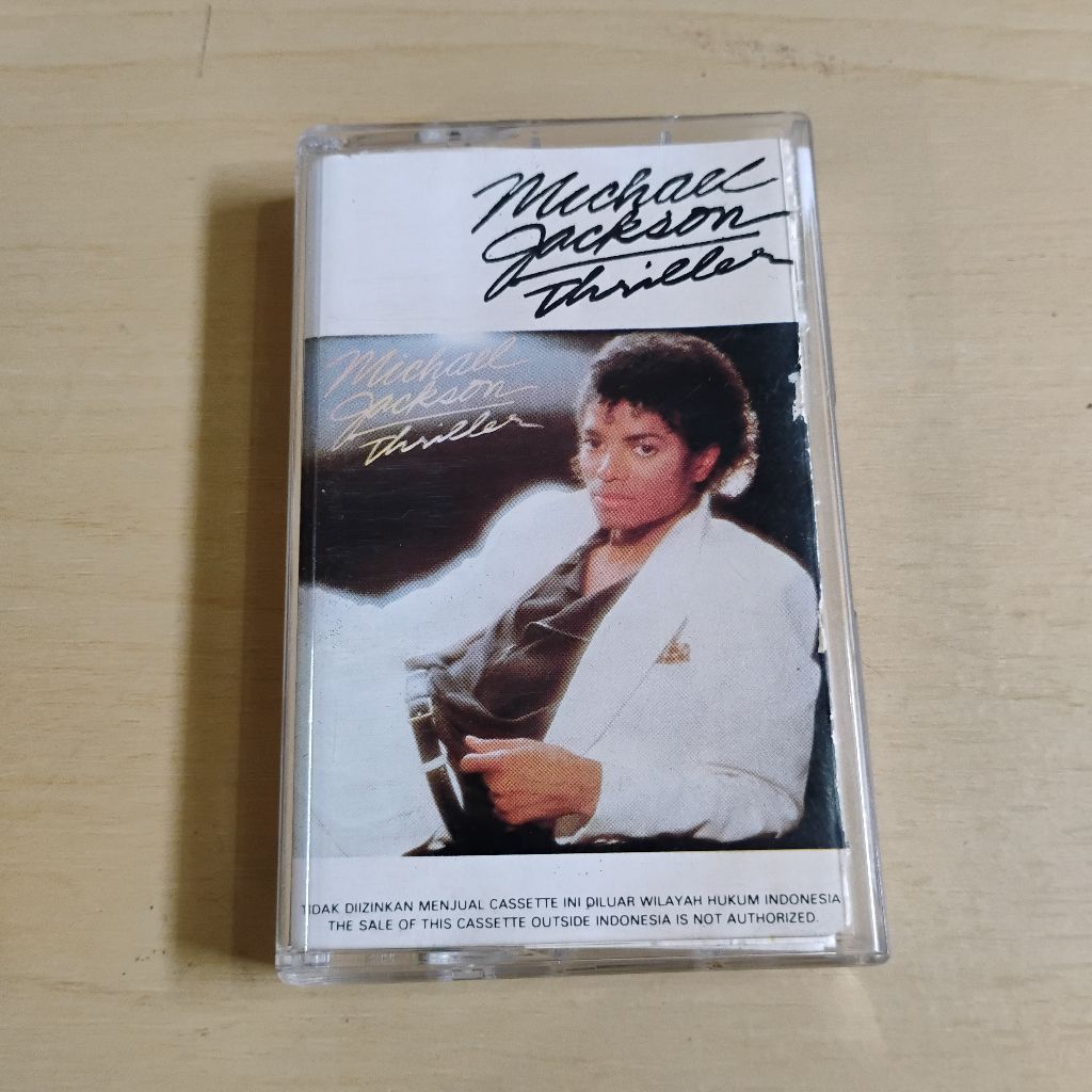 KASET PITA Original Michael Jackson - Thriller || Clotabooks Cassette Collection