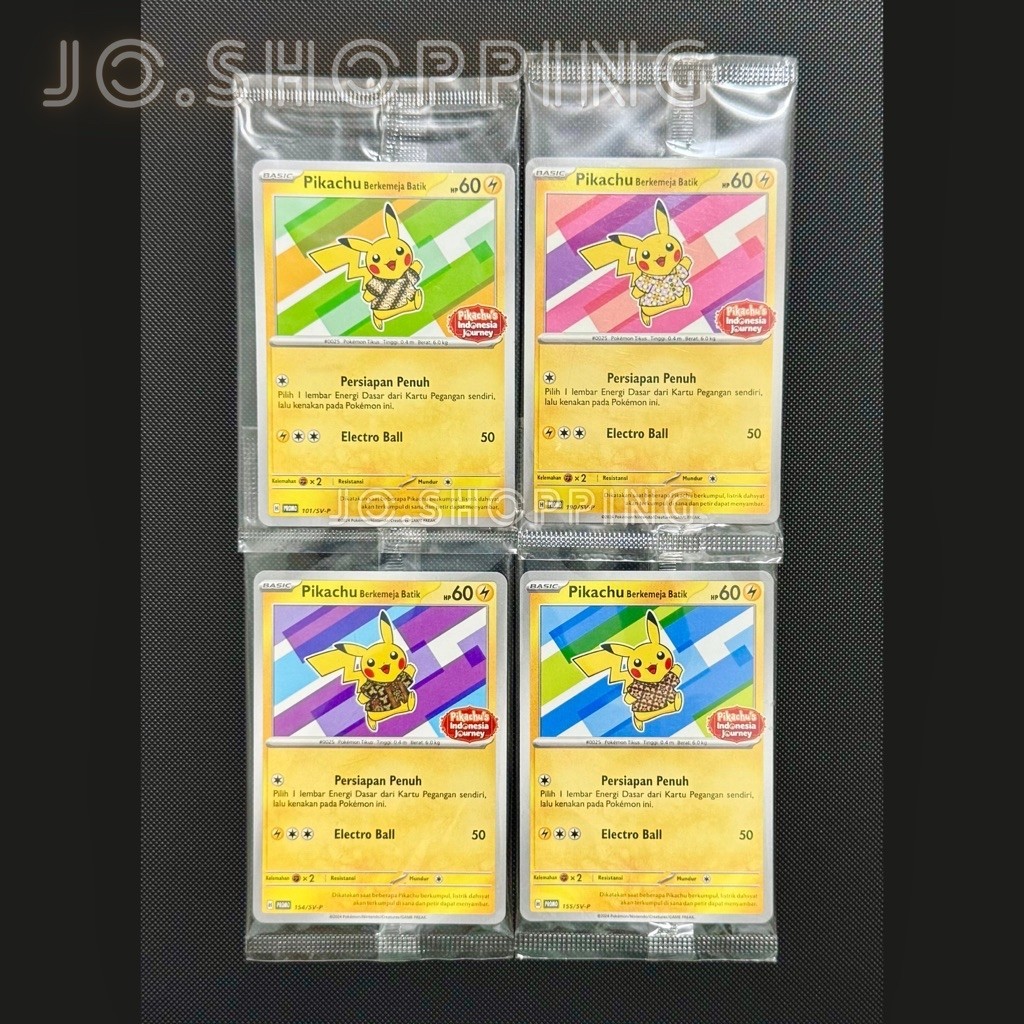Pikachu Batik Exclusive Indonesia - Pikachu Berkemeja Batik - Pikachu Promo