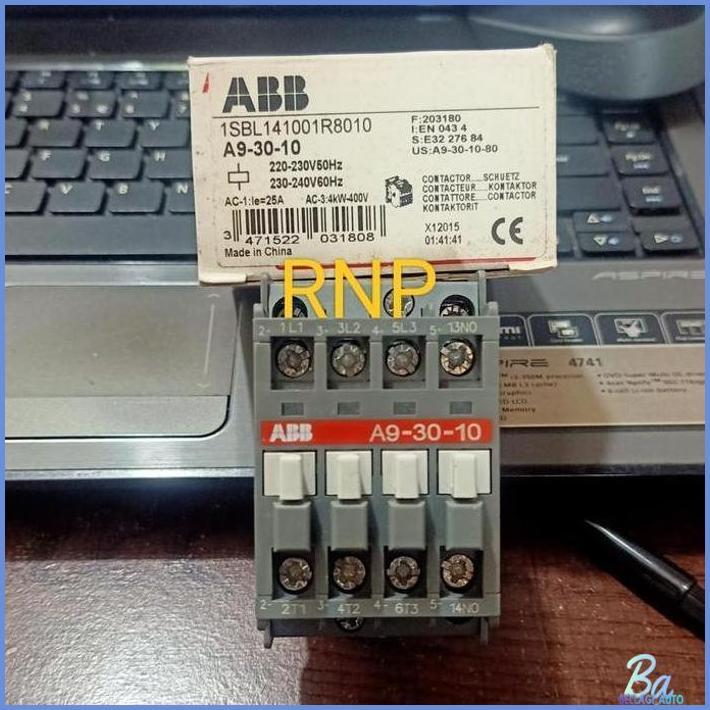 ABB A9-30-10 KONTAKTOR 3PHASE 25A PROMO