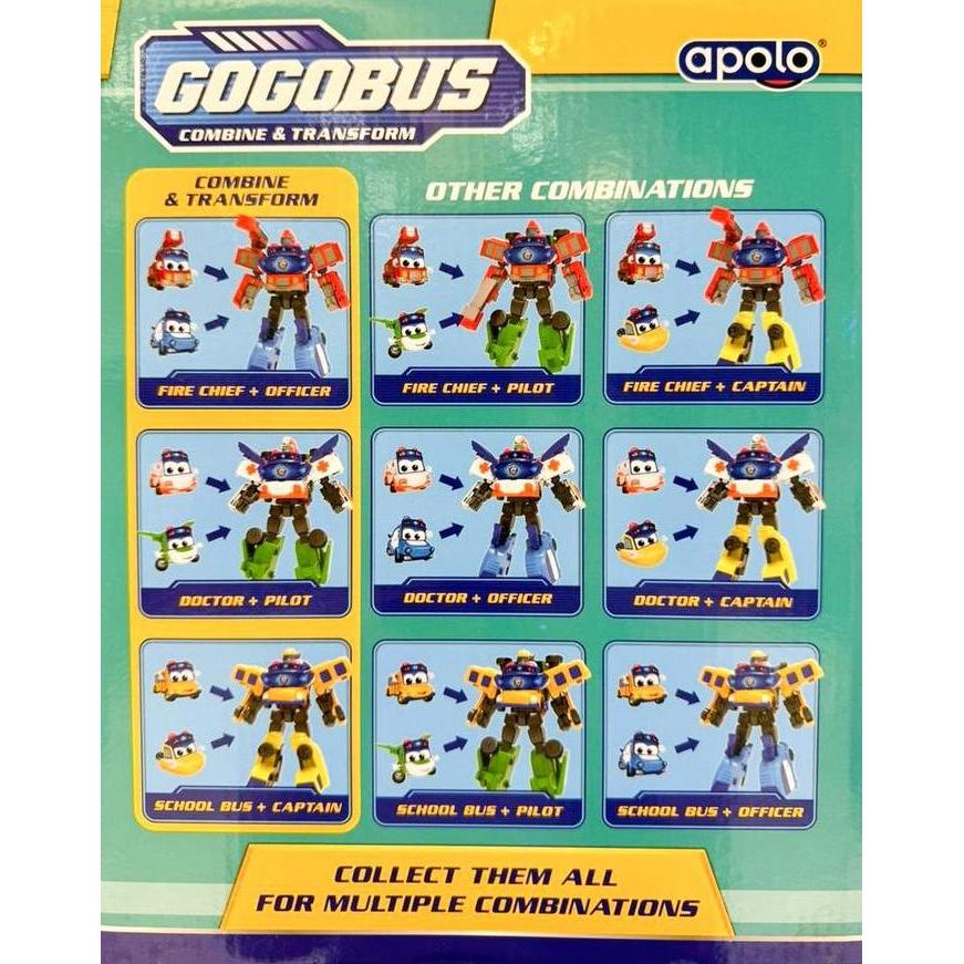 GogoBus Transforming Robot Gogo Bus Firy Justin Amby